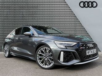 audi rs3 saloon tfsi quattro s tronic