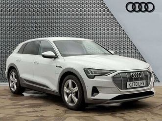audi e-tron technik 50 quattro
