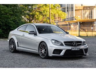 2012 mercedes-benz c63 amg black series