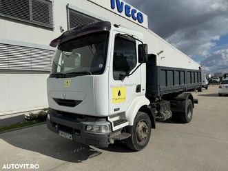 utilizat renault midlum cab 180.13 174 cp bena basculabila 2003 - 21 659 eur, 167 144 km - autovit.ro
