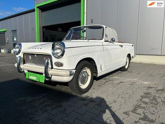 triumph herald - 13/60 convertible in zeer goede originele staat rijdt en schakelt als nieuw. 1e eigenaar i