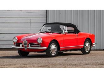 1961 alfa romeo giulietta spider for sale