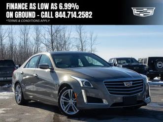 2017 cadillac cts sedan luxury awd