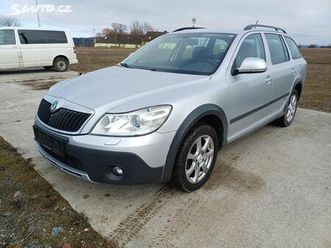 škoda octavia scout 2.0tdi 103kw 4x4 xenon