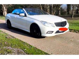 mercedes-benz, e class, convertible, 2010, semi-auto, 2987 (cc), 2 doors