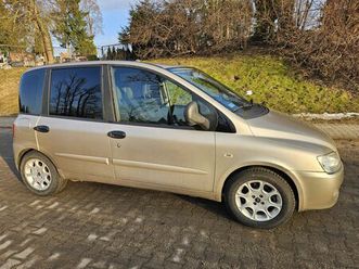 fiat multipla 1.6 benzyna, 2007r. zadbana, 6 osobowa z hakiem szczytno • olx.pl