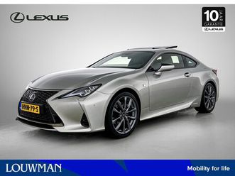 lexus rc - 300h f sport line | triple led | mark levinson | schuif-/kanteldak |