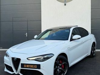alfa romeo giulia 2.0 tb 280cv veloce q4 at8 - 1ere main - toit ouvrant - gps