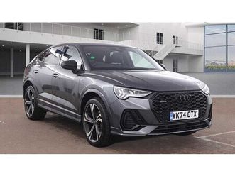 audi q3 sportback black edition 45 tfsi quattro s tronic