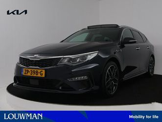 kia optima sportswagon 1.6 t-gdi gt-line | panoramadak | 360 camera | lederen bekleding | nederlandse auto |