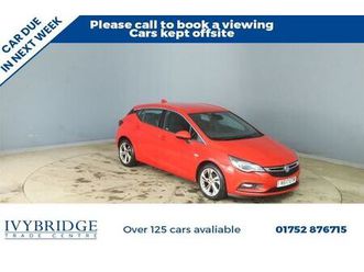 2017 vauxhall astra 1.0i turbo sri nav ecoflex (start/stop) hatchback