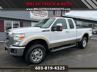 * 2012 ford f350 lariat super duty 66,000 miles 1 owner 6.2l v8 gas *