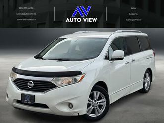 used 2012 nissan quest sl **low km for year**