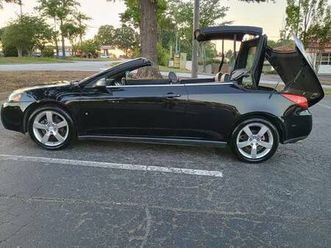 06 pontiac g6 gt hardtop convertible,great interior,runs well, 1 issue