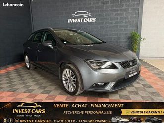 seat leon st 1.6 tdi 110ch 16v cr fap start & stop style business - garantie 6 mois