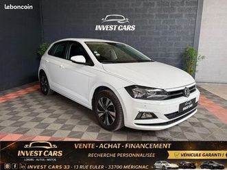 volkswagen polo vi confortline 1.6 tdi 80ch 16v aw - garantie 6 mois