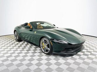 used 2025 ferrari roma spider base