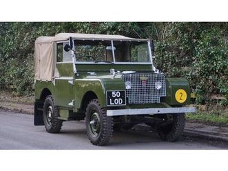 1949 land rover series i 80 - lights behind the grille a vendre
