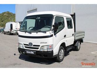 toyota dyna 100 3.0 d-4d double cabine 6 pl - garantie 12 mois - tva non recuperable