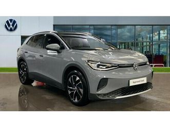 volkswagen id.4 210kw match pro 77kwh 5dr auto