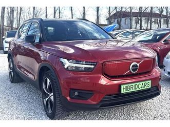 volvo xc40 recharge twin plus awd gyári fényezés. bőr-alcantara belső. motoros csomagtérajtó. full led.keyless