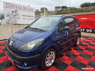 peugeot 1007 sporty 1.6 110cv bva 125000km reprise possible