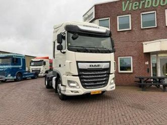 daf xf 450 xf450 4x2 spacecab / euro6 d / only 467tkm / pto — vrachtwagens — marktplaats
