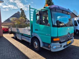 mercedes-benz atego 815 oprijwagen.met lier en oprijplaten — vrachtwagens — marktplaats
