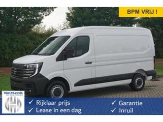 nissan interstar 3.5t 130pk n-connecta l2h2 bpm vrij! 10 r- — bestelauto's — marktplaats