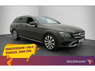 mercedes-benz e 220 d 4m all-terrain burmester 360° d-värm