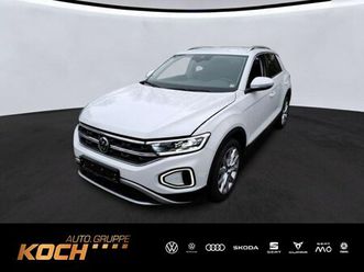 t-roc 2,0tdi dsg style ahk navi led kamera