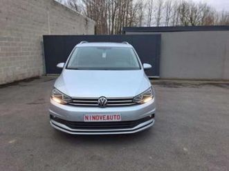② volkswagen touran 2.0 tdi scr trendline autom 7pl cam carpla — volkswagen — 2ememain