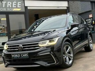 ② volkswagen tiguan 1.5 tsi 150cv r line dsg cockpit distro ga — volkswagen — 2ememain