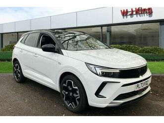 vauxhall grandland 1.2 turbo ultimate suv 5dr petrol manual euro 6 (start/stop) (130 ps)