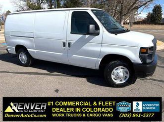 2010 ford econoline e150 cargo van / new tires / 52k miles!