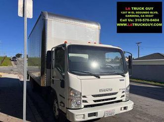 2017 isuzu npr nqr hd 18ft box truck 5.2l diesel liftgate 148k miles