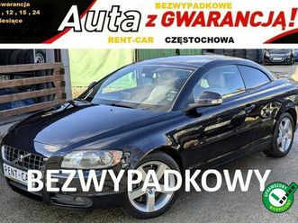 volvo c70 2.0d*136ps*opłacony*bezwypadkowy klimatronik skóra*serwis*gwarancja 24 częstochowa