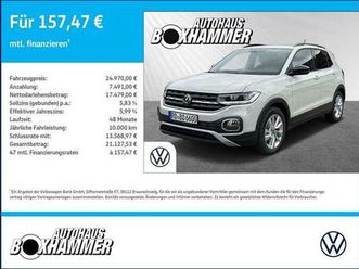 vw t-cross 1.0 tsi dsg move led+navi+rück.kam