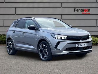 used vauxhall grandland 2023 1.2 turbo ultimate suv 5dr petrol manual euro 6 (s/s) (130 ps)