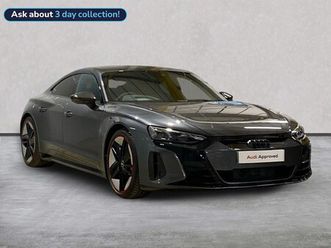 audi rs e-tron gt 475kw quattro 93kwh carbon black 4dr auto