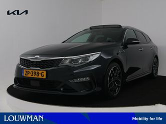 kia optima sportswagon 1.6 t-gdi gt-line | panoramadak | 360 camera | lederen bekleding | nederlandse auto | nap |
