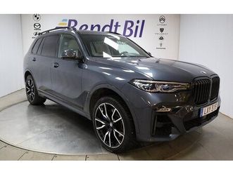 bmw x7 xdrive30d m sport | 7-sits | sky lounge se utrustning