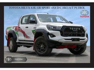 toyota hilux #ke gr sport 4.0l toyota hilux 4.0l gr sport 4x4 d/c hi(i) a/t ptr 2025 export only