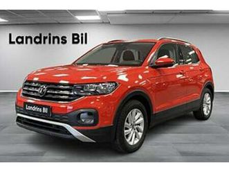 volkswagen t-cross 1.0 tsi / inkl. v-hjul