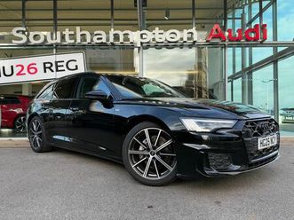 audi a6 avant 2.0 tfsi 40 black edition estate 5dr petrol s tronic euro 6 (start/stop) (204 ps)