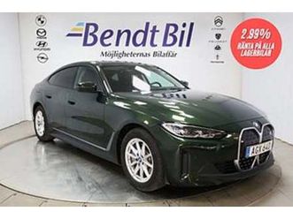 bmw i4 edrive40 | 2,99% ränta | adaptiv fh. | hud | dragkrok