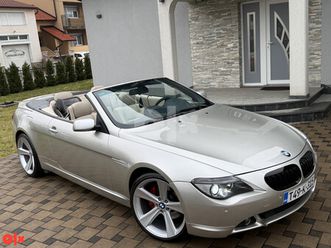 bmw 645 v8 e64 cabrio 333ks top stanje
