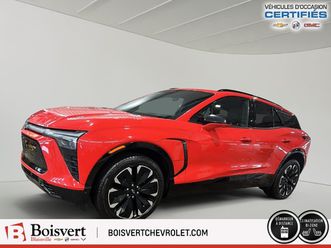 chevrolet blazer ev 2024 ev/rs/awd/cuir/groupe chauffant/jantes/certifier