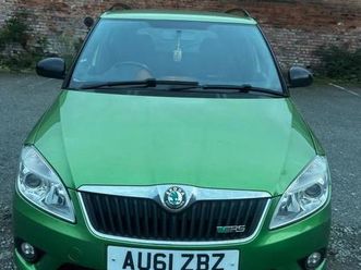 2011 skoda fabia 1.4 tsi vrs 5dr dsg estate petrol automatic