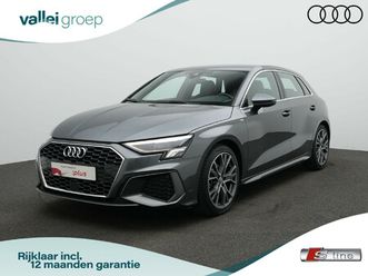 audi a3 sportback 35 tfsi 150 pk s-tronic s-line | s-line | cruise control | sportonderstel | verlengde fabrieksgarantie